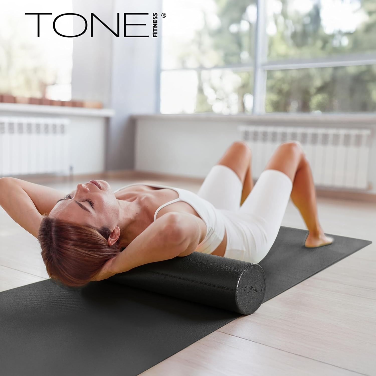 High Density EPP Foam Exercise Foam Roller for Yoga, Pilates, Stretching, Mas...