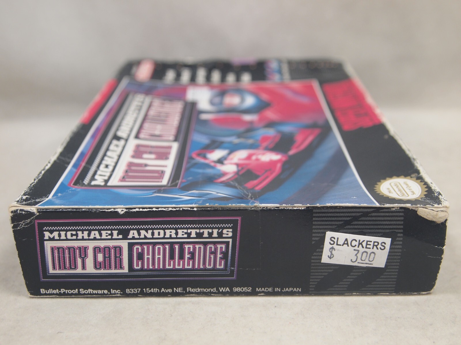 Michael Andretti's Indy Car Challenge (Super Nintendo | SNES) Authentic BOX ONLY
