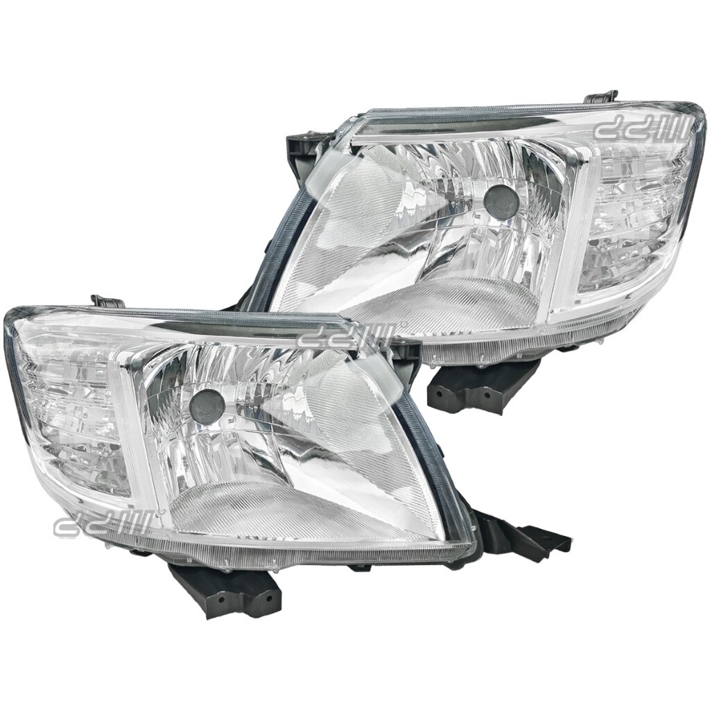 1 Pair (L+R) Head Lamp For Toyota Hilux VIGO Champ KUN25 KUN26 2011-2014
