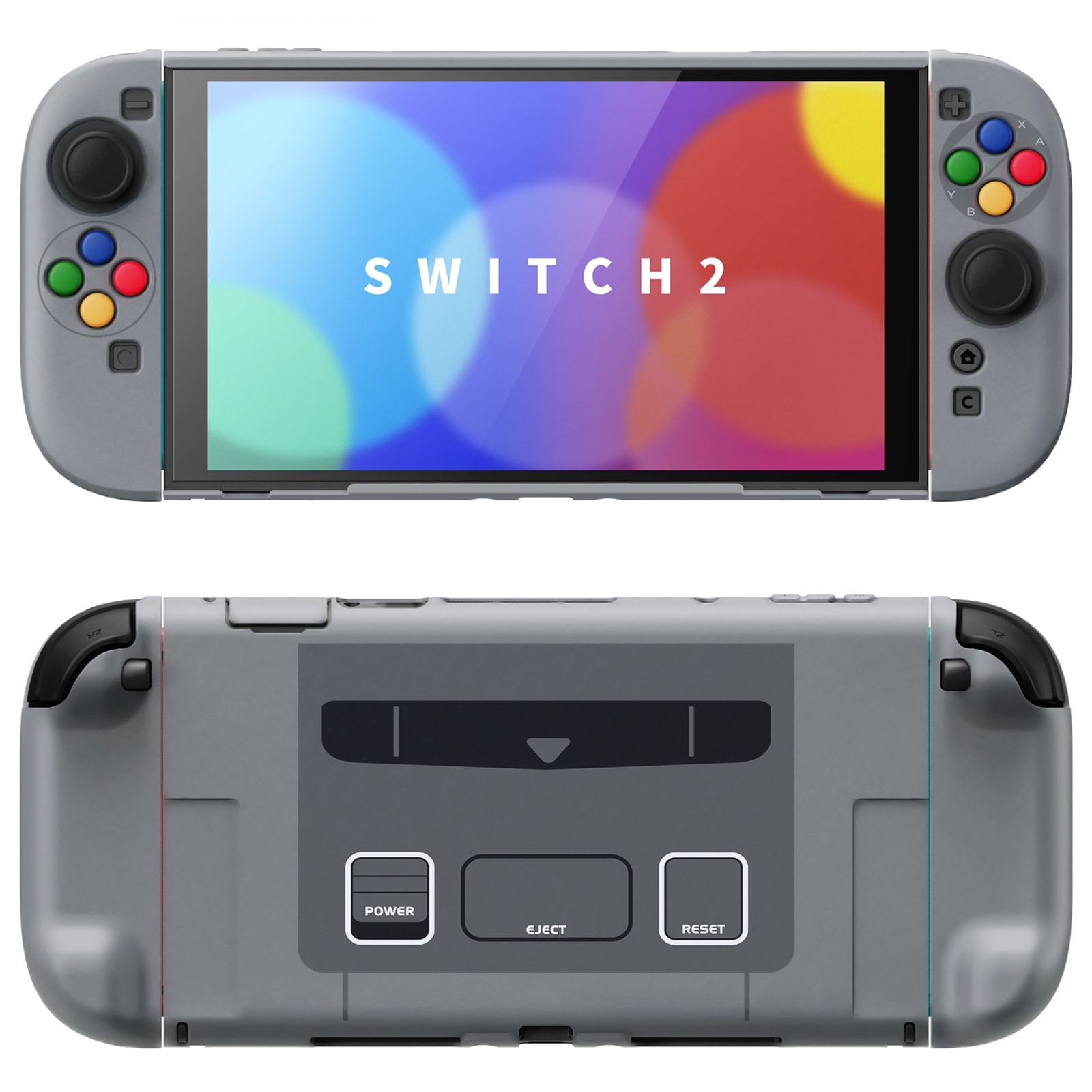PlayVital Protective Case for Nintendo Switch 2 Dockable Hard Shell  Split Cover
