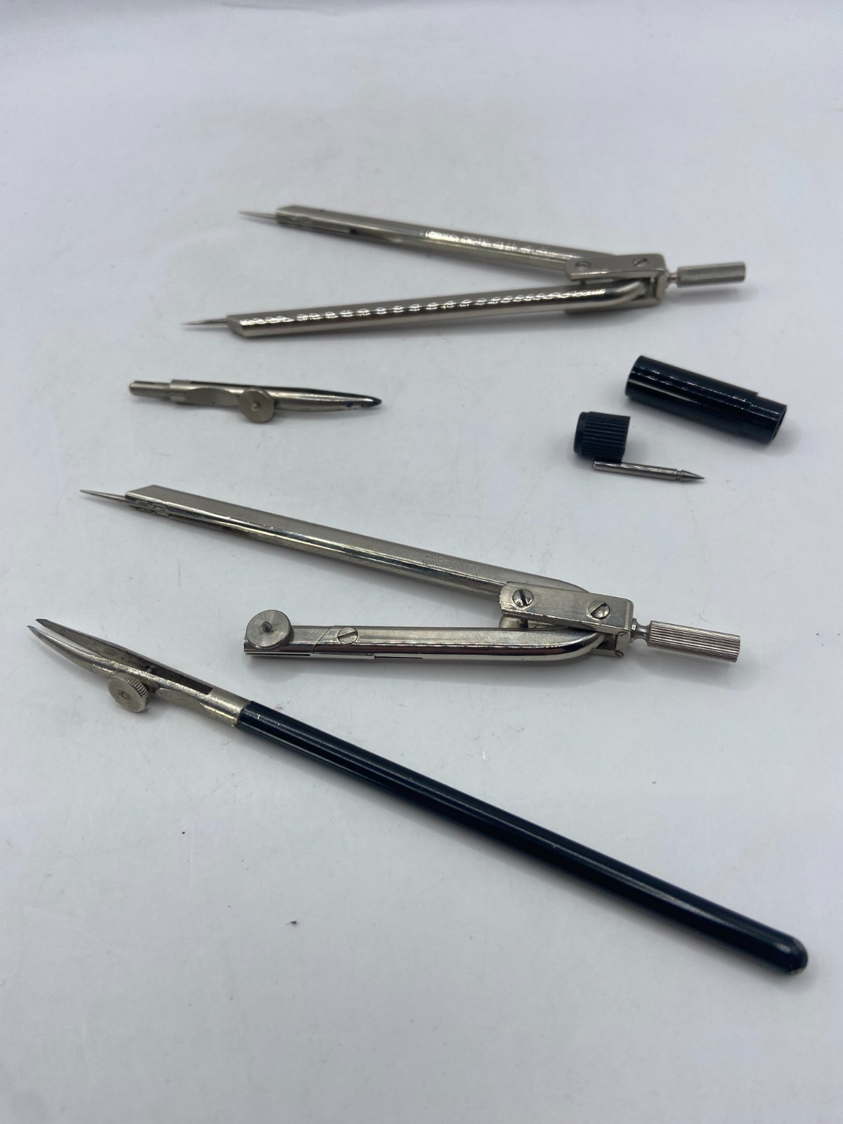 Proebster vintage drafting tools kit in case