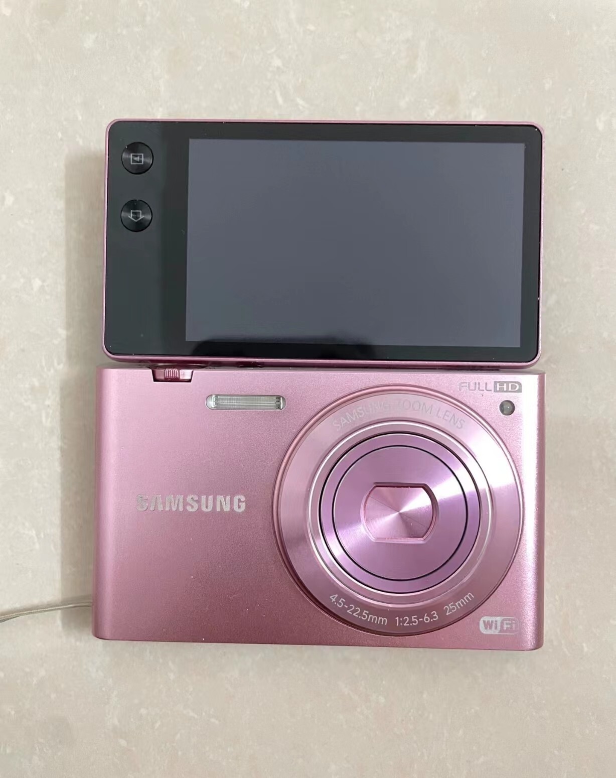 Samsung MV900f Flip-out Vlog Camera Pink w/ Battery SD Card English