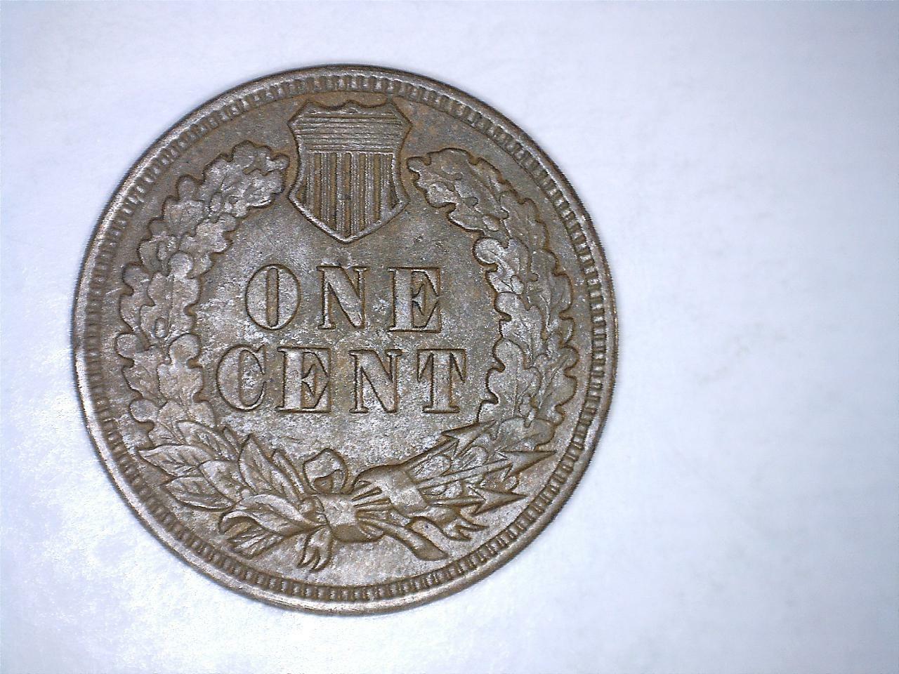 1909 Indian Head Cent Extra Fine