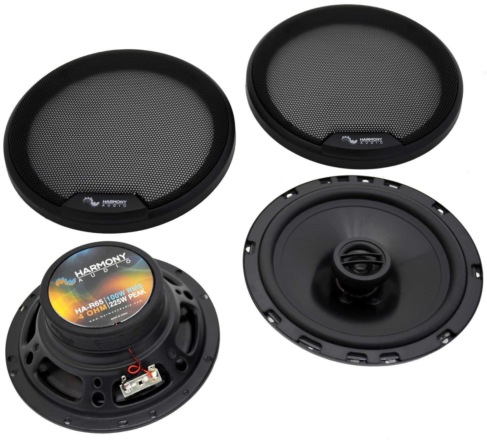 Fits Subaru Forester 1998-2004 Front Door Replacement Harmony HA-R65 Speakers