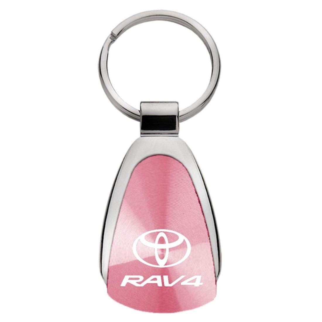 Tear Drop Key Chain for Toyota Rav4 (Pink)