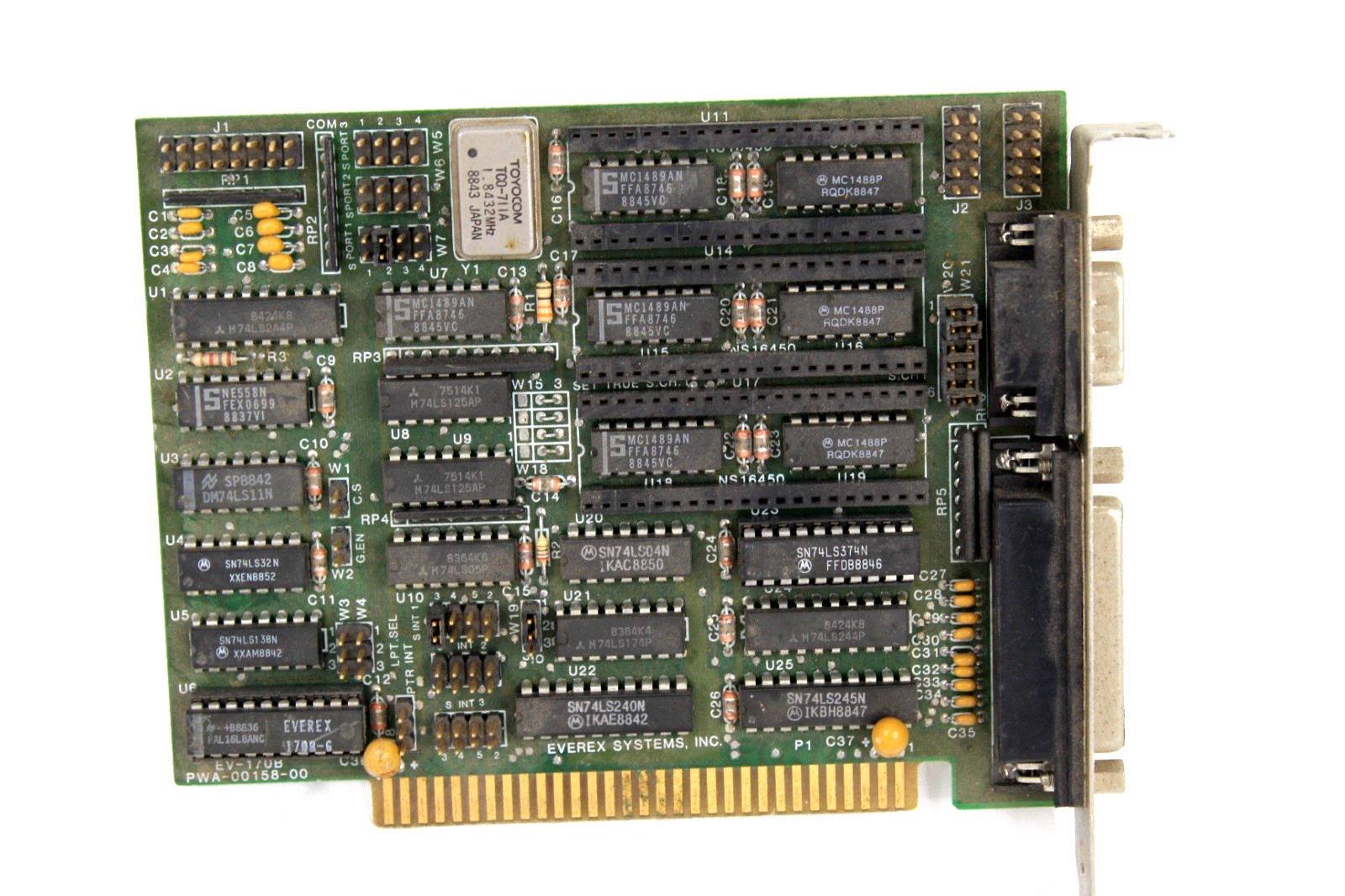 Everex Model EV-170B Adapter Board Tower Computer Slot Card PWA-00158-00