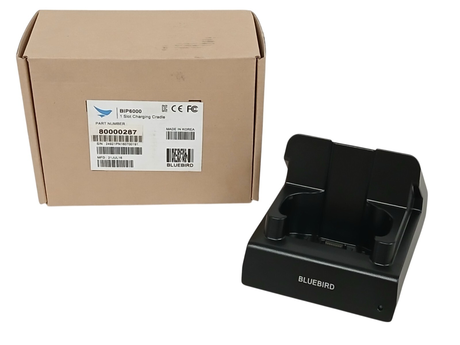 NEW Bluebird 1SC-6000 Cradle DC 5V-3A output DC 4 2 V-1.2A single slot
