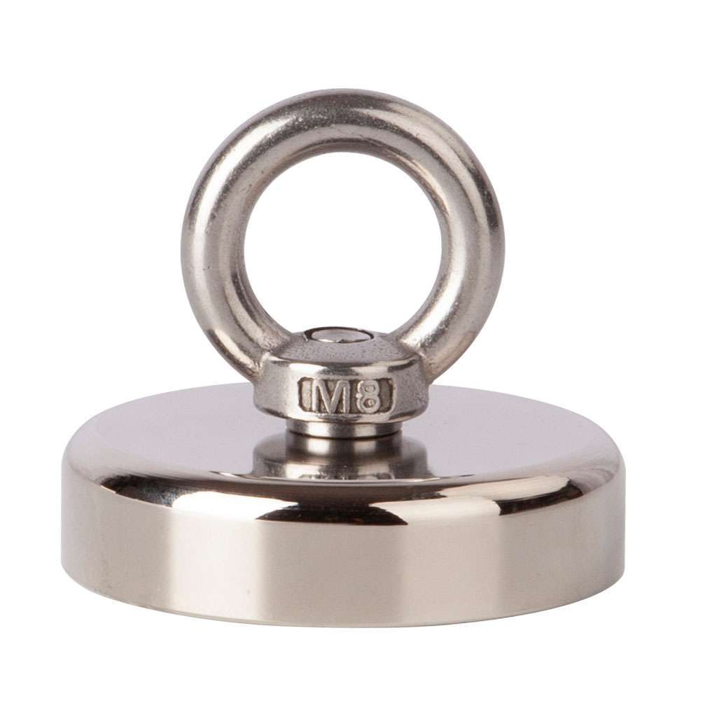 Fishing Magnet Kit Upto 400Lbs Pull Force Strong Neodymium /10m Rope /Carabiner