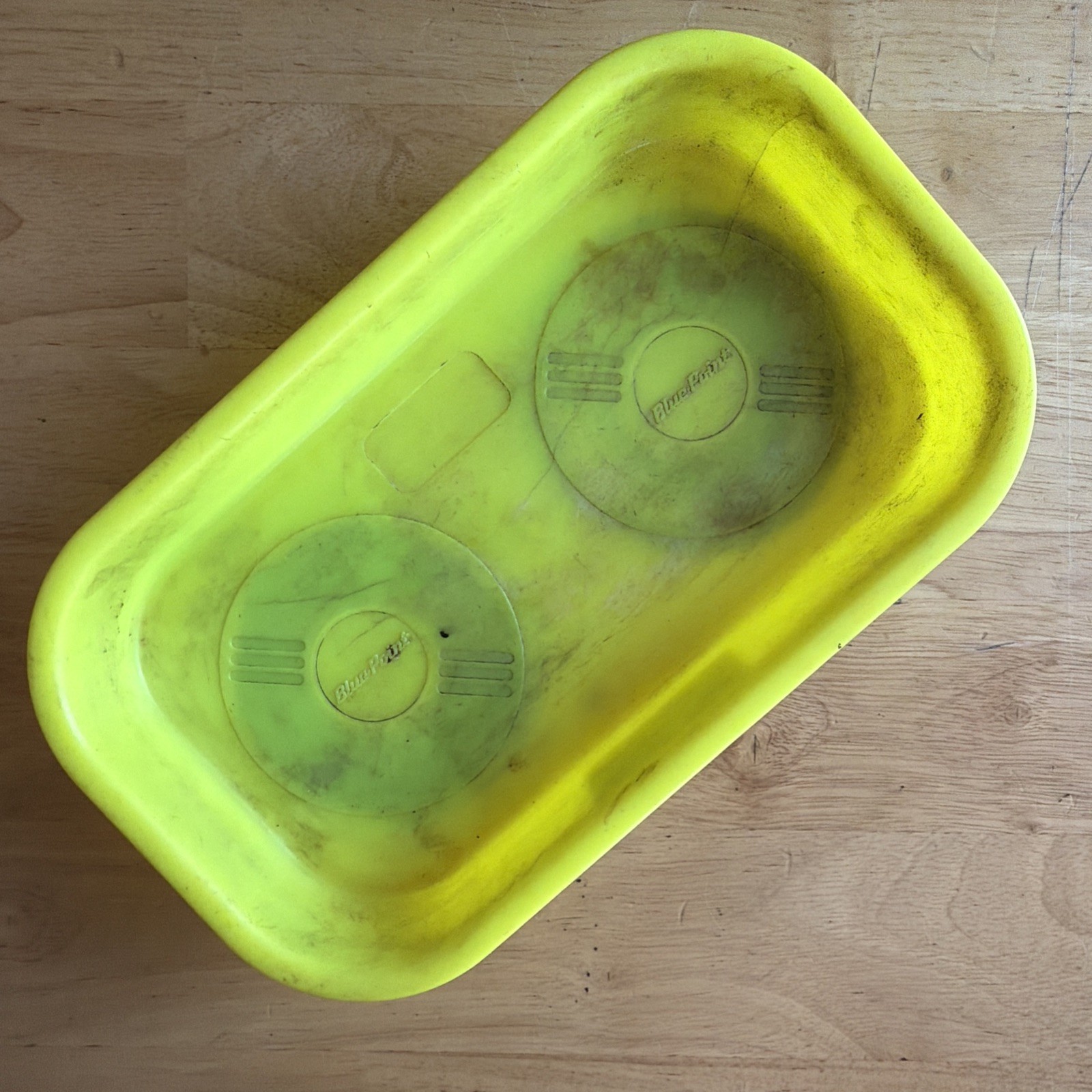 Blue Point Tools Magnetic Parts Dish Tray Holder Hi Viz Yellow MRPB10 READ!