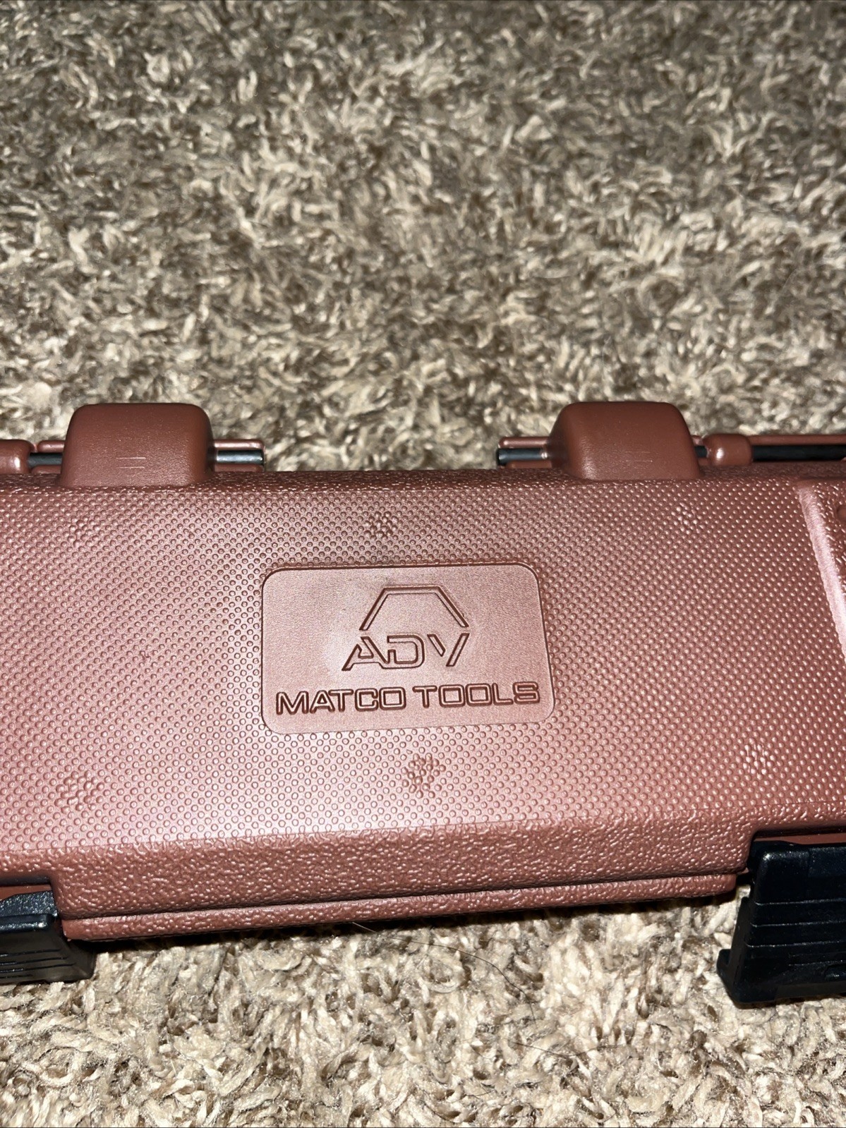 Matco Tools 1/4 Shallow Socket 5,5.5-15 Blow Molded Case Organizer