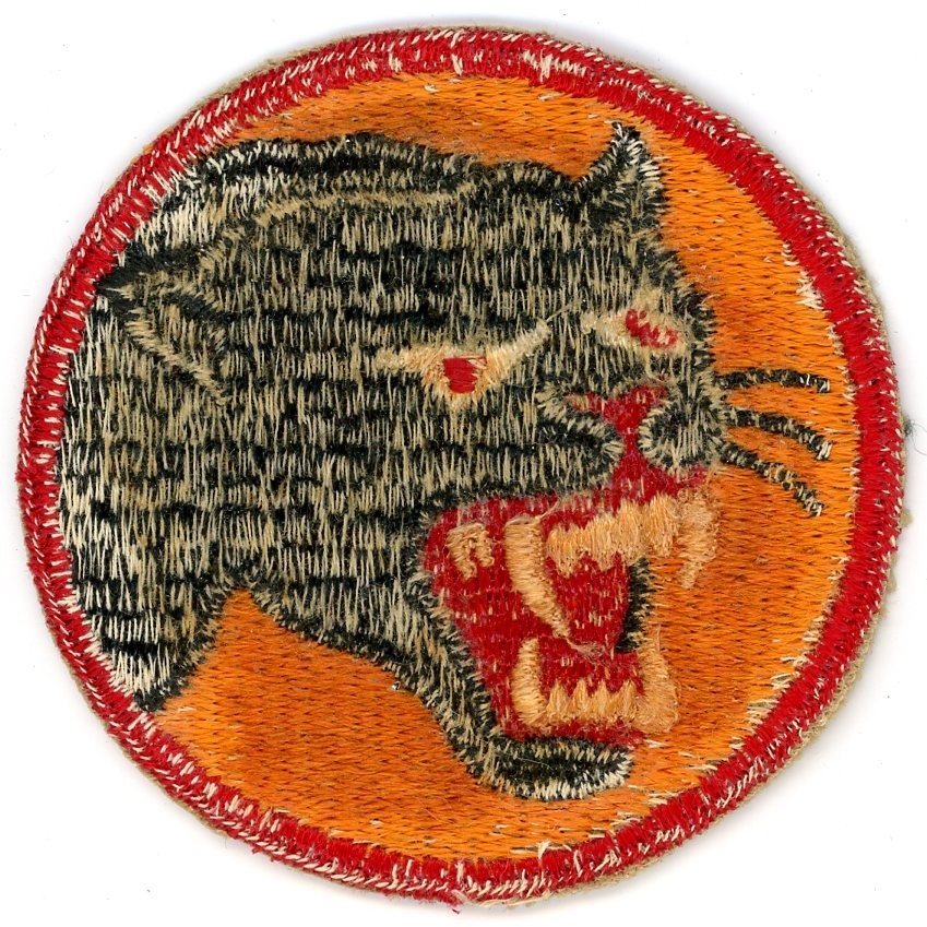 US Army WWII Patch: 66th Infantry Division Cut Edge
