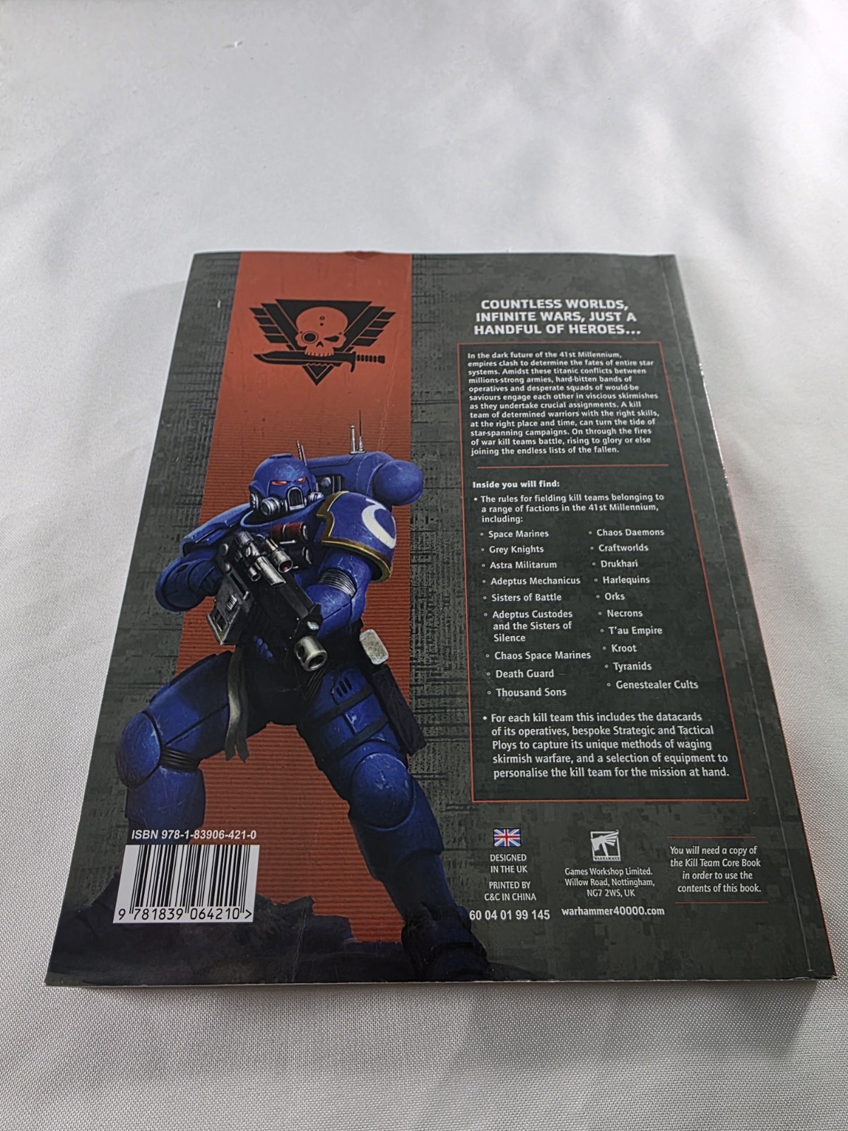 Games Workshop Warhammer 40 000 Kill Team Compendium 2021 -