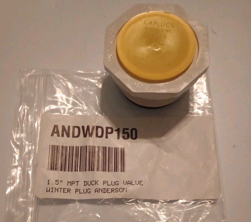 ANDERSON - ANDWDP150 WINTER DUCK PLUG , POOL WINTERIZING PLUG 1.5", FREE SHIP