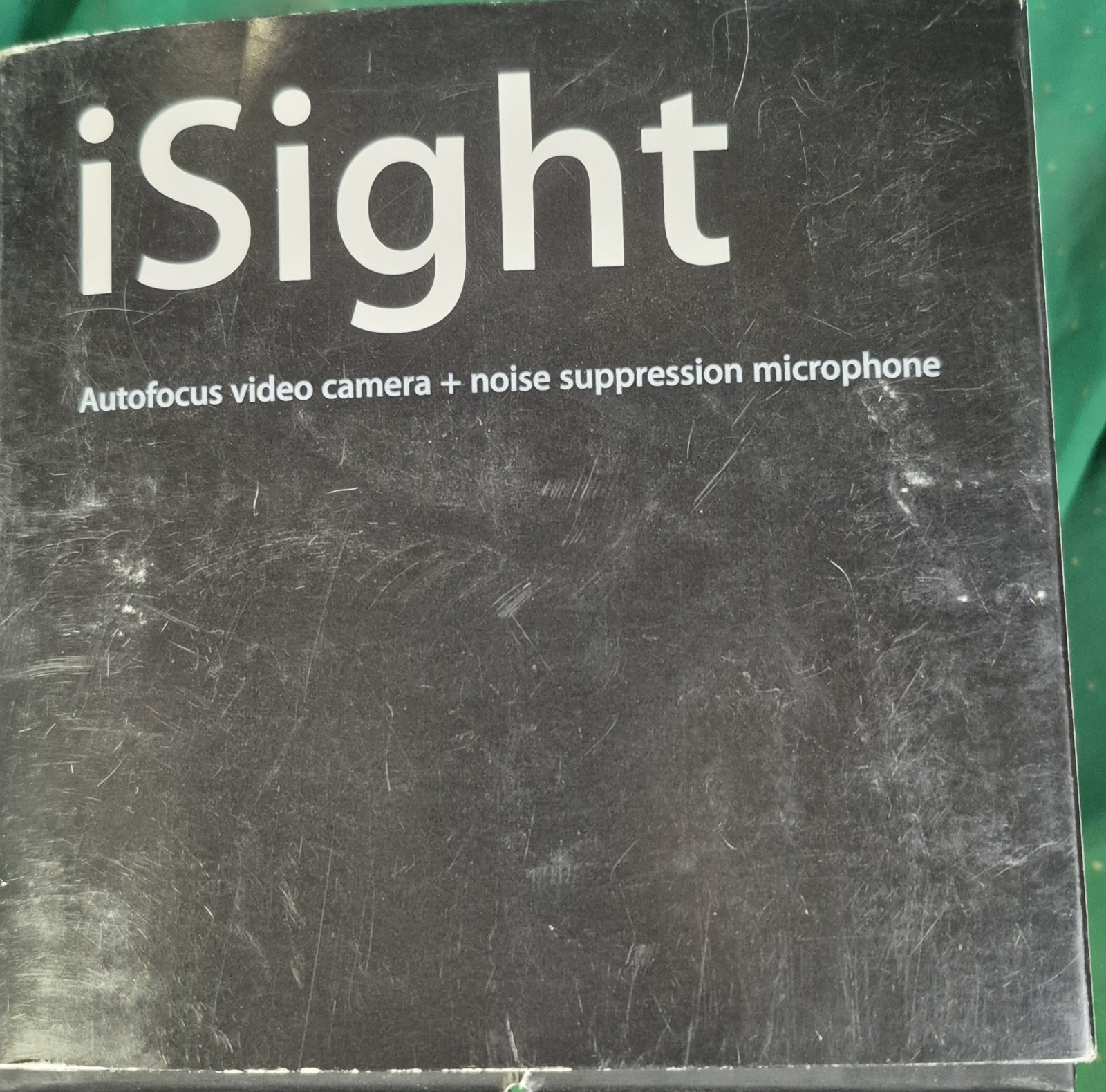 Apple iSight FireWire Webcam Autofocus Built-In Mic Silver 30fps 640x480