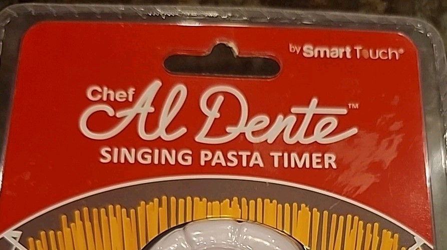 Smart Touch Chef Al Dente Singing Pasta Timer Mechanical PASTA01