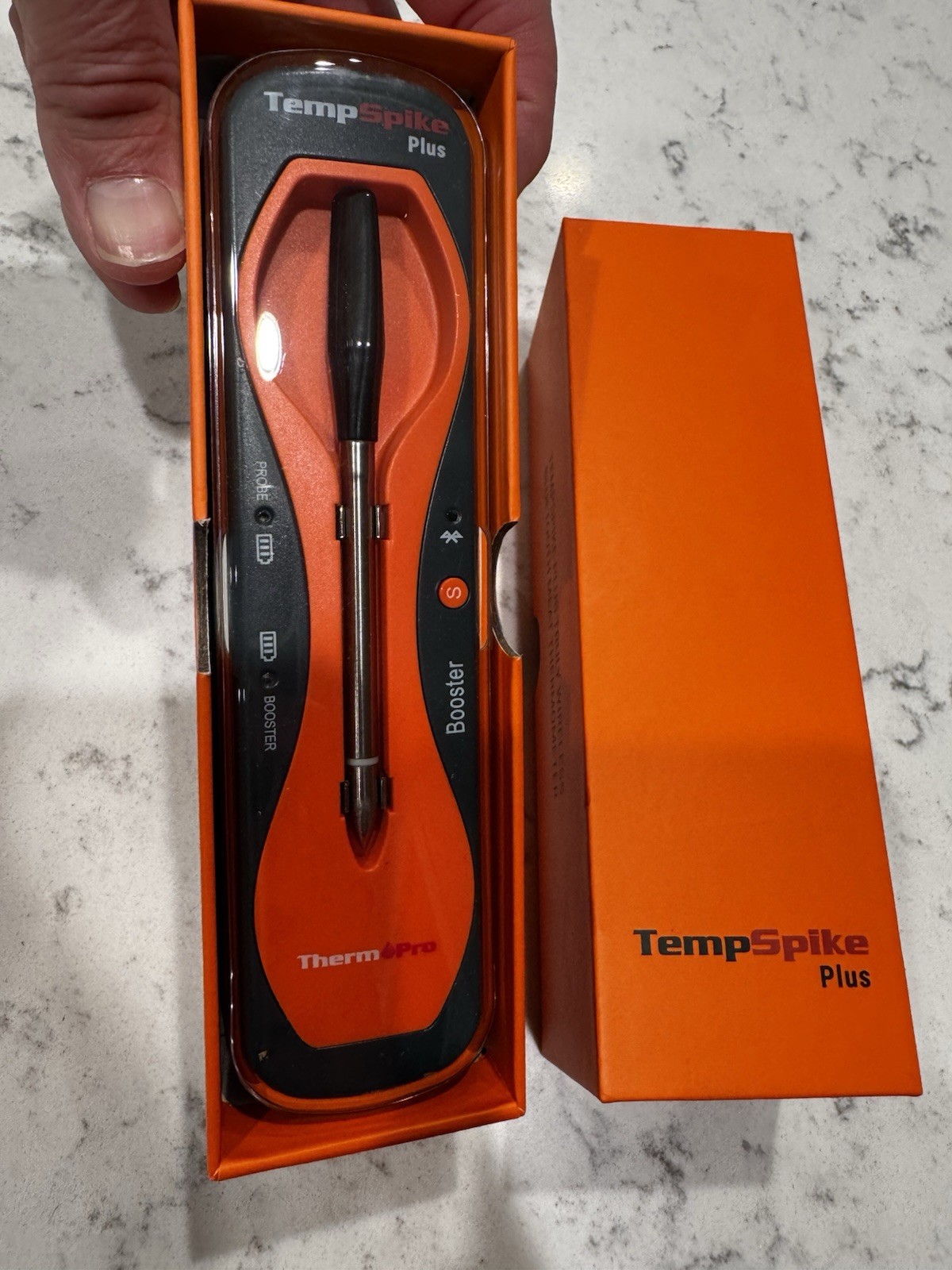 New TempSpike Plus ThermoPro 600FT Bluetooth Wireless Meat Thermometer TP970 BH