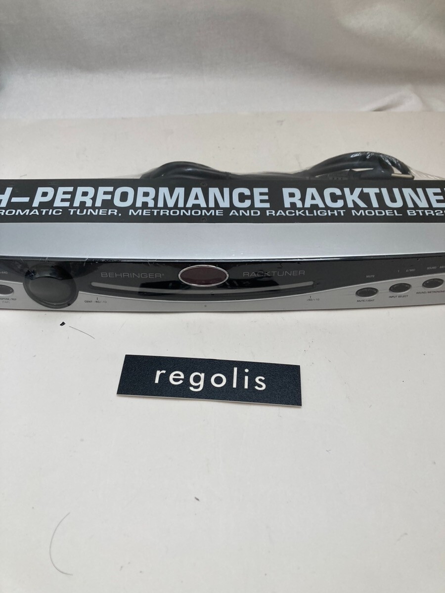 Behringer BTR2000 High Performance Racktuner Chromatic good