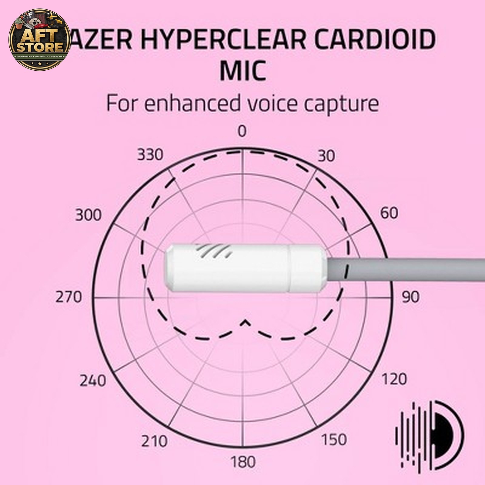 Razer Kraken Kitty V3 X Wired Gaming Headset - White