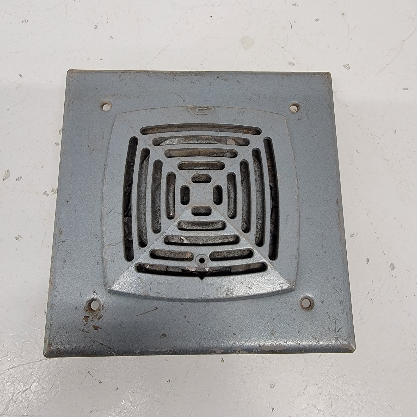 Vintage Edwards Flush Mount Industrial Alarm Buzzer Horn Signal Working