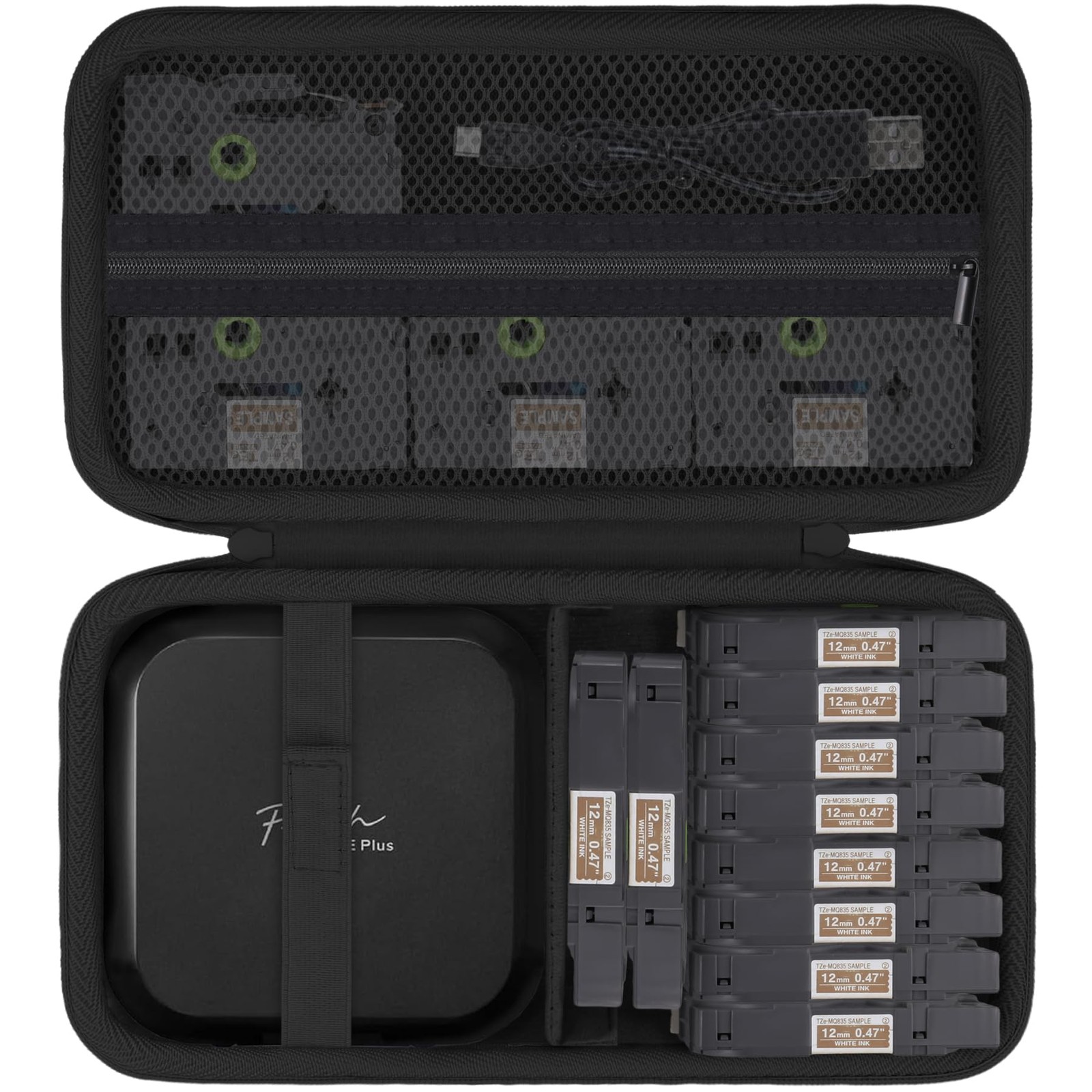 Label Printer Case Compatible with Brother P-Touch Cube Plus PT-P710BT Blueto...