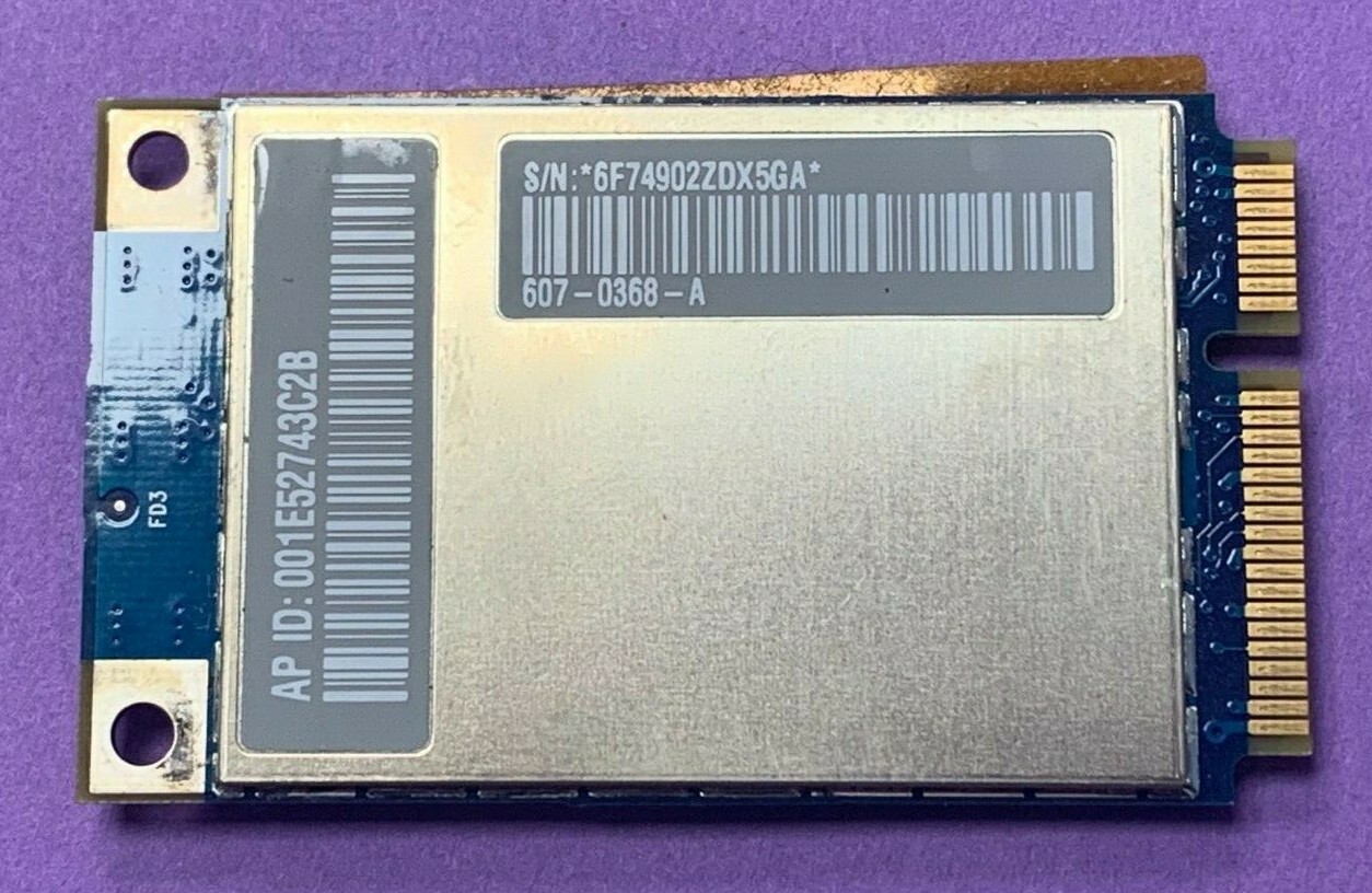 🔥APPLE Macbook A1181 A1212 A1211 A1226 WiFi AirPort Card AR5BXB72 607-0368-A