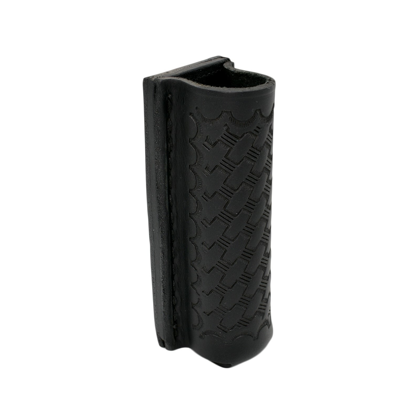 Leather Open Top Flashlight Holder Holster Nightstick 560 USB 558 Basketweave