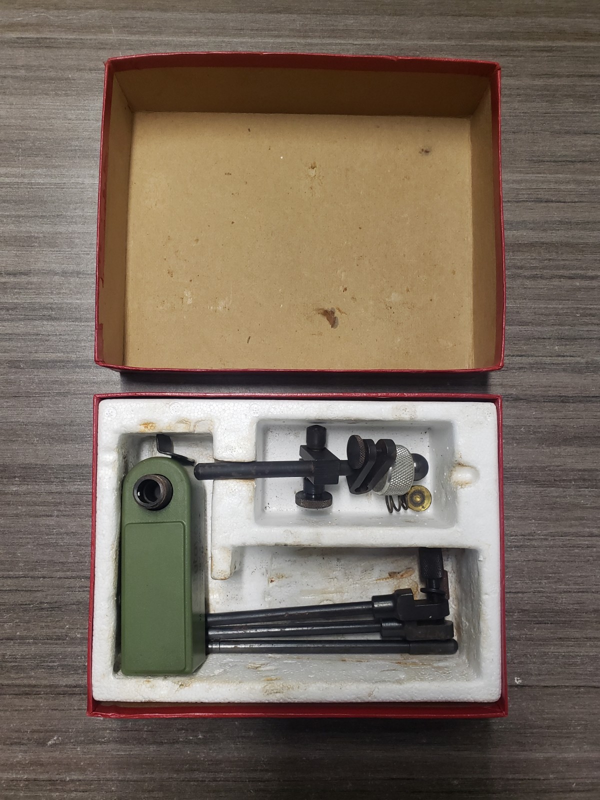 Mitutoyo No. 7025 Mini-Magnetic Indicator Stand for Test Dial Indicator USA Made