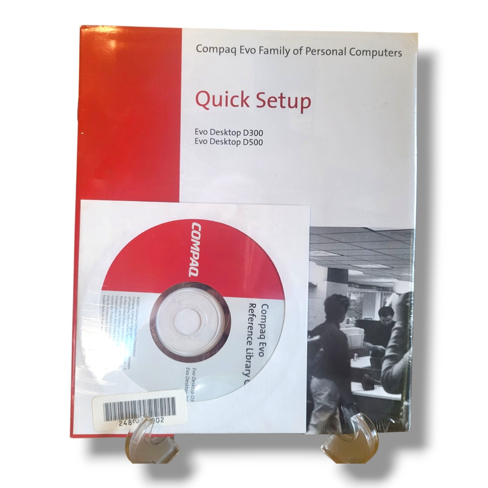 Compaq Quick Setup Evo Desktop D300 & D500, Reference Library CD Factory Sealed