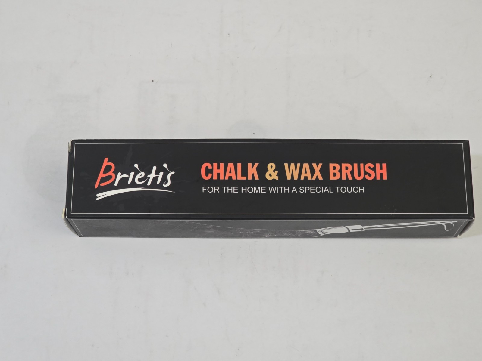 Brietis Premium Chalk & Wax Brush, Large Round Brushes X0022TFVHP