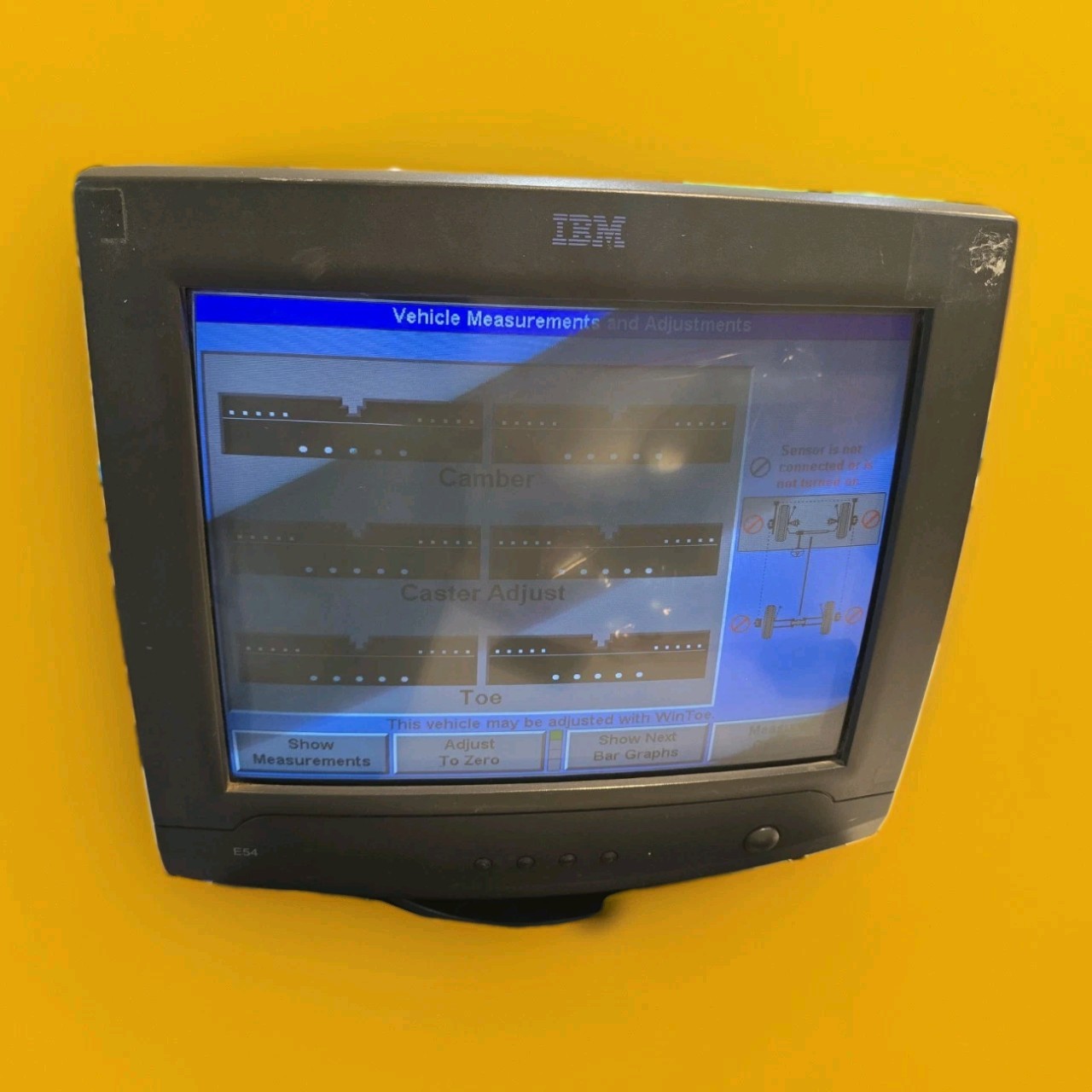 Hunter 311 Wheel Aligner Console IBM CRT Remote 2016 Software Tested Rare Legacy