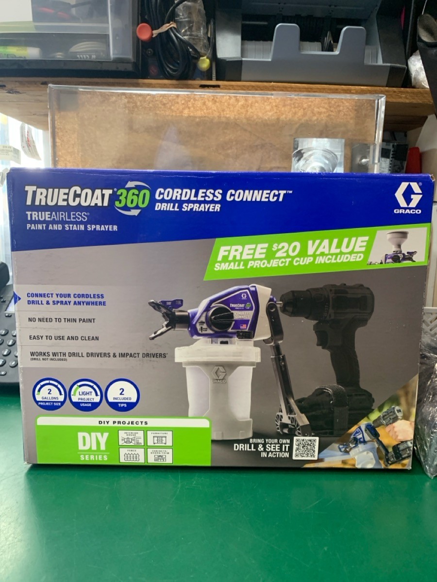 GRACO 26D362 TRUECOAT 360 CORDLESS CONNECT AIRLESS SPRAYER (E10051318)
