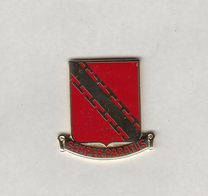US Army 52nd Field Artillery Regiment ADA FA crest DUI c/b badge V-21