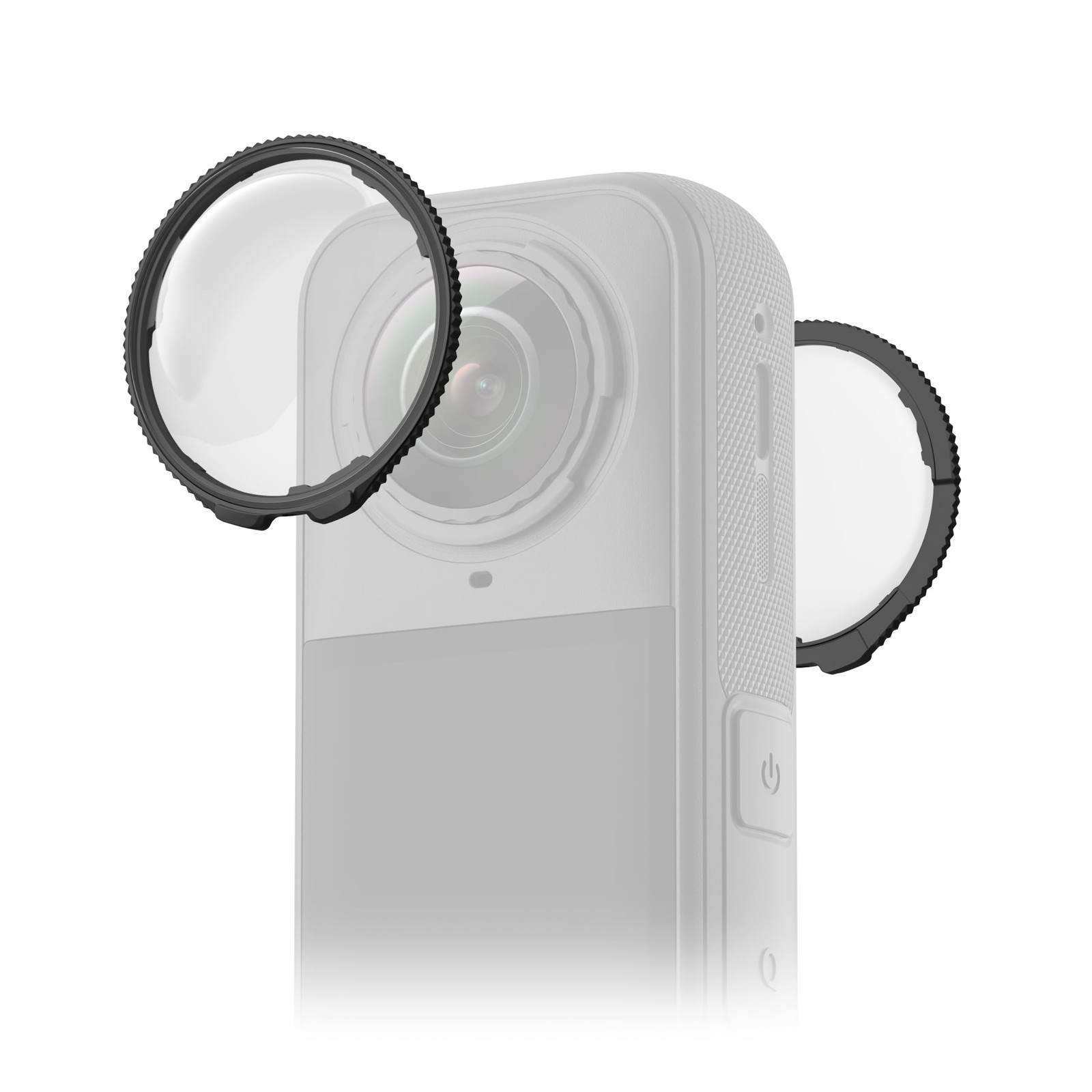 Insta360 X5 Standard Lens Guards 35.7x35.2x11.65mm (1.4x1.4x0.5in)