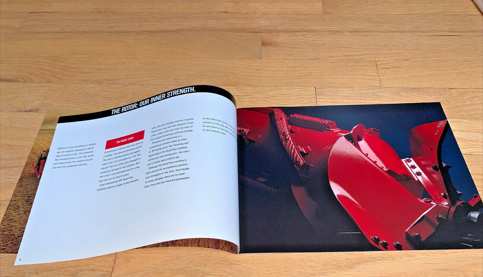 CASE INTERNATIONAL AXIAL FLOW COMBINES Brochure