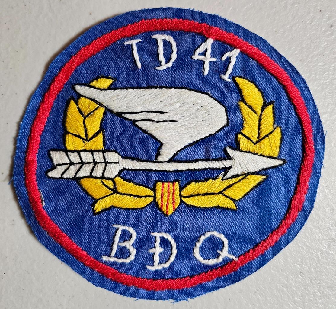 Vietnam Repro Patch:  BDQ TD 41