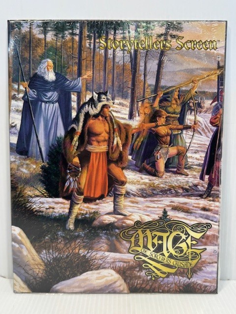 Crusade Lore: Storyteller Screen & Book Mage Crusade White Wolf WW4801 Sealed 98