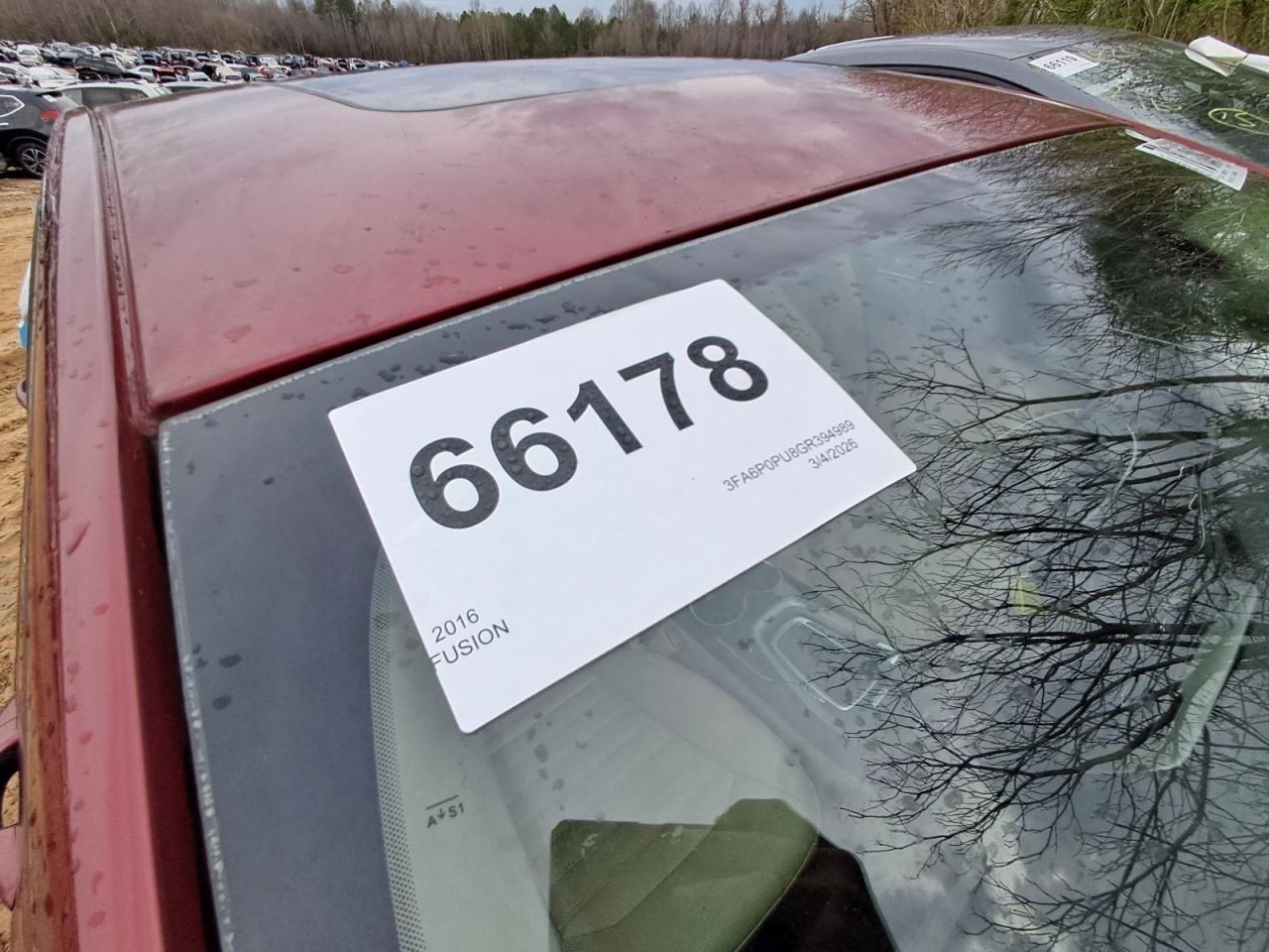 FUSION 2016 Transmission Shift 2888529
