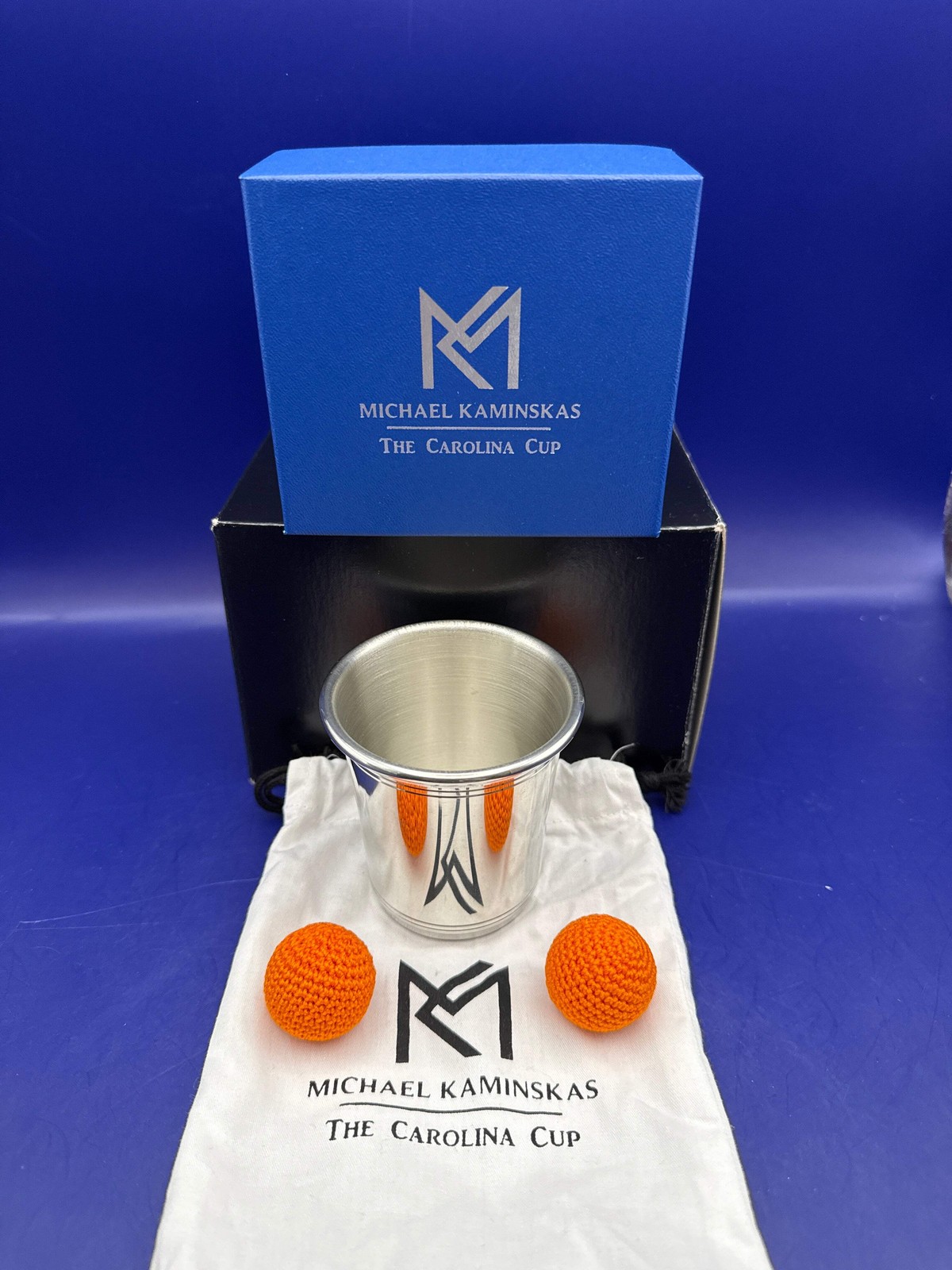 The Carolina Jester Chop Cup by Michael Kaminskas - polished - ESTATE