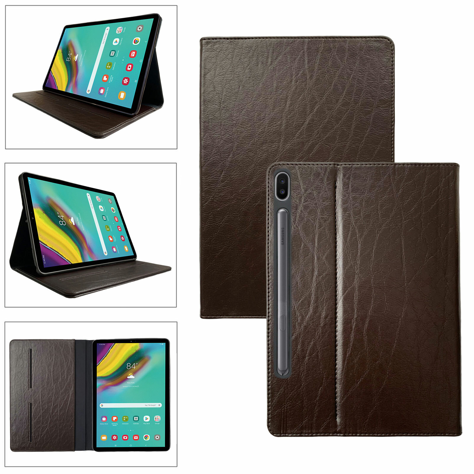 Leather Protective Samsung Galaxy Tab S9 FE (10.9") SM-X510/516 Tablet Cover Case