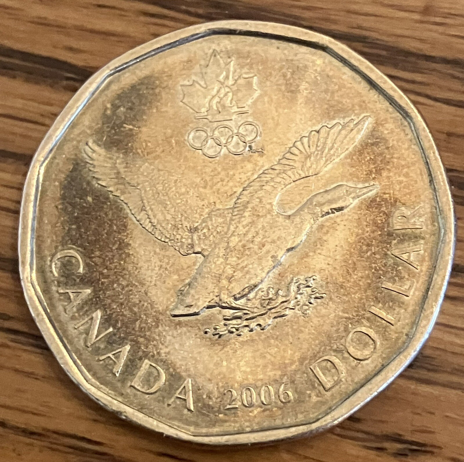 2006 Flying Loon Canada one dollar $1 lucky loonie **75% off combined shipping**