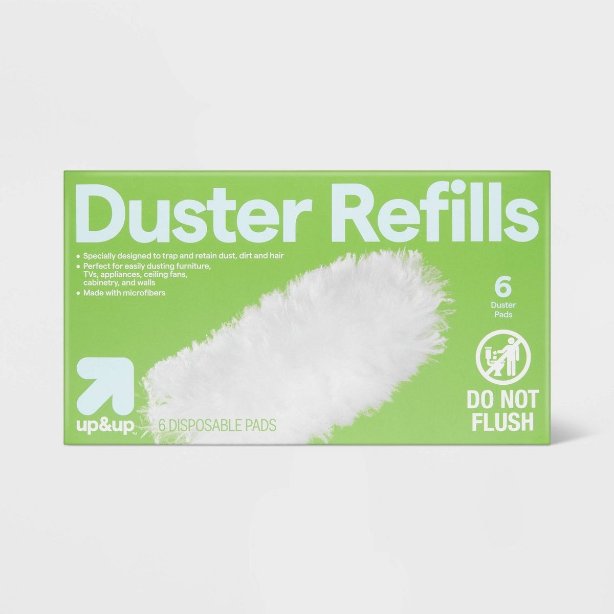 6ctOriginal 360Microfiber Duster Refills Multi Surface CleaningReplacement Heads