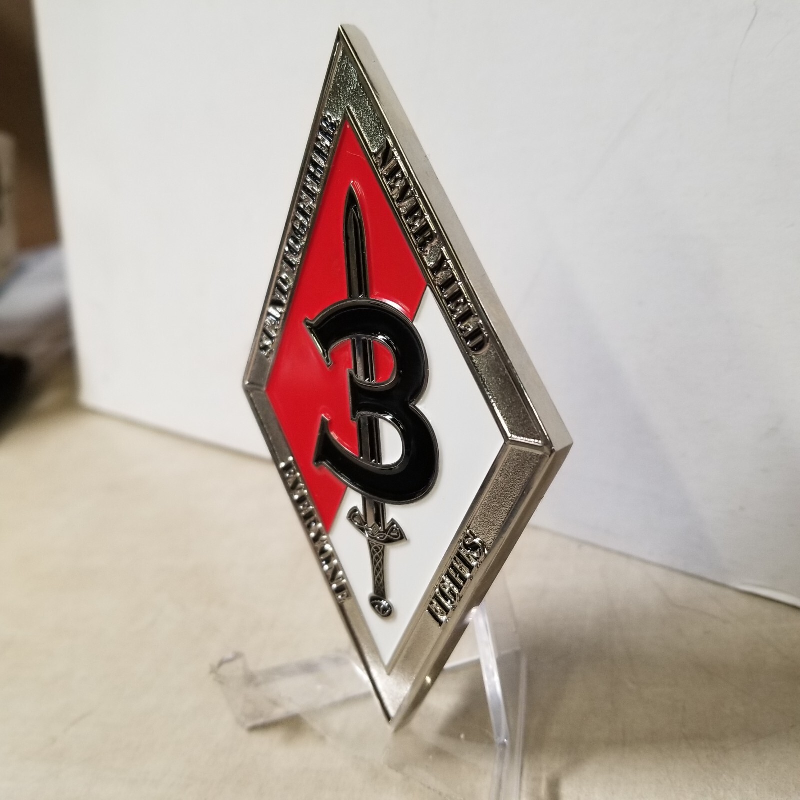 3d Squadron 2D SFAB Advisor "Stand Together Never Yield" Challenge Coin
