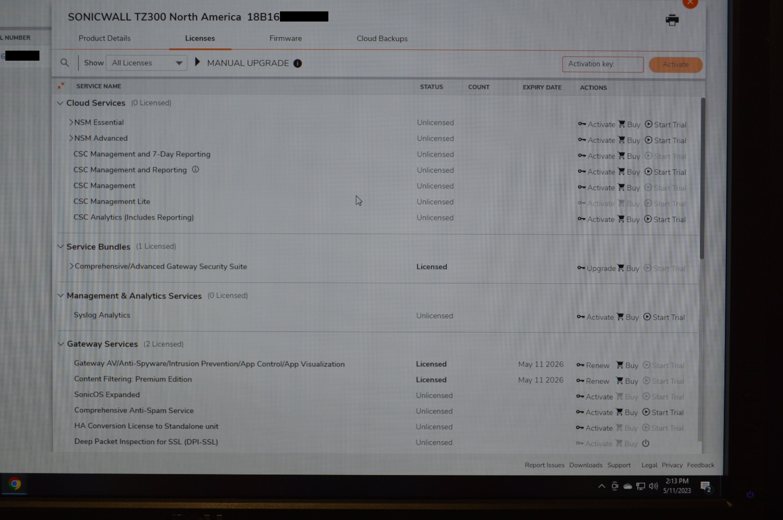 NEW Sealed DELL SONICWALL TZ300 Firewall Network Security Router Unregistered