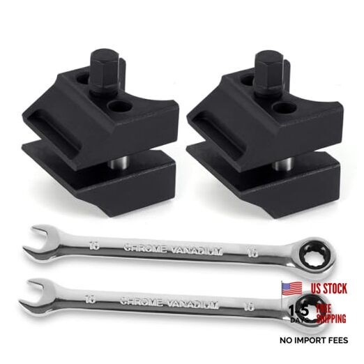 Suspension Strut Spreader Tool, Car Suspension Split Hub 2Pcs 1+Wrench