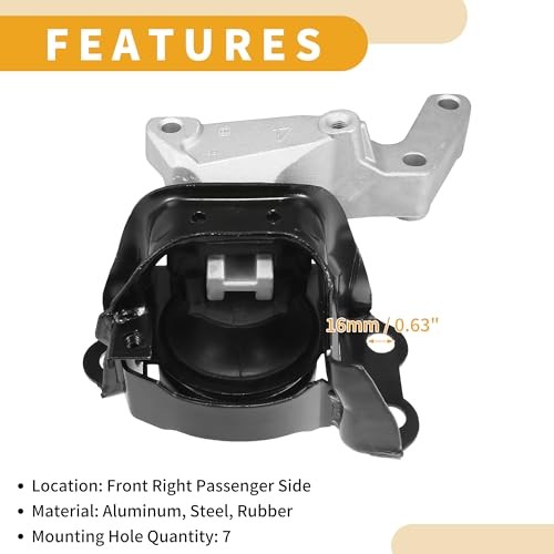 No.112101HS0A Front Right Engine Motor Mount for Nissan Versa 2012-2019 for