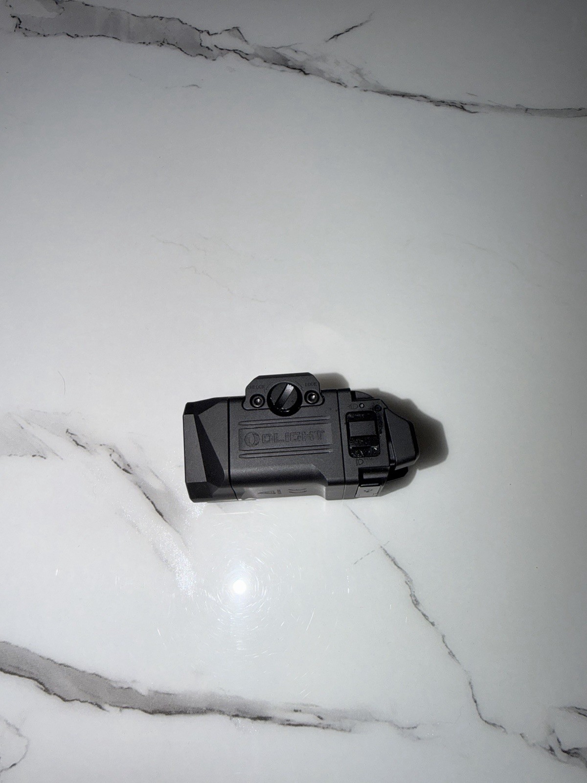 Olight PL-X Handgun Rail Light LED White, USB-C Rechargeable, Black