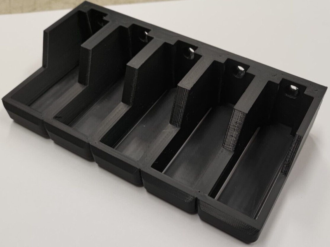 5-Slot Magazine Holder Wall Mounted Fits PMAG Magpul 223/556 Mag
