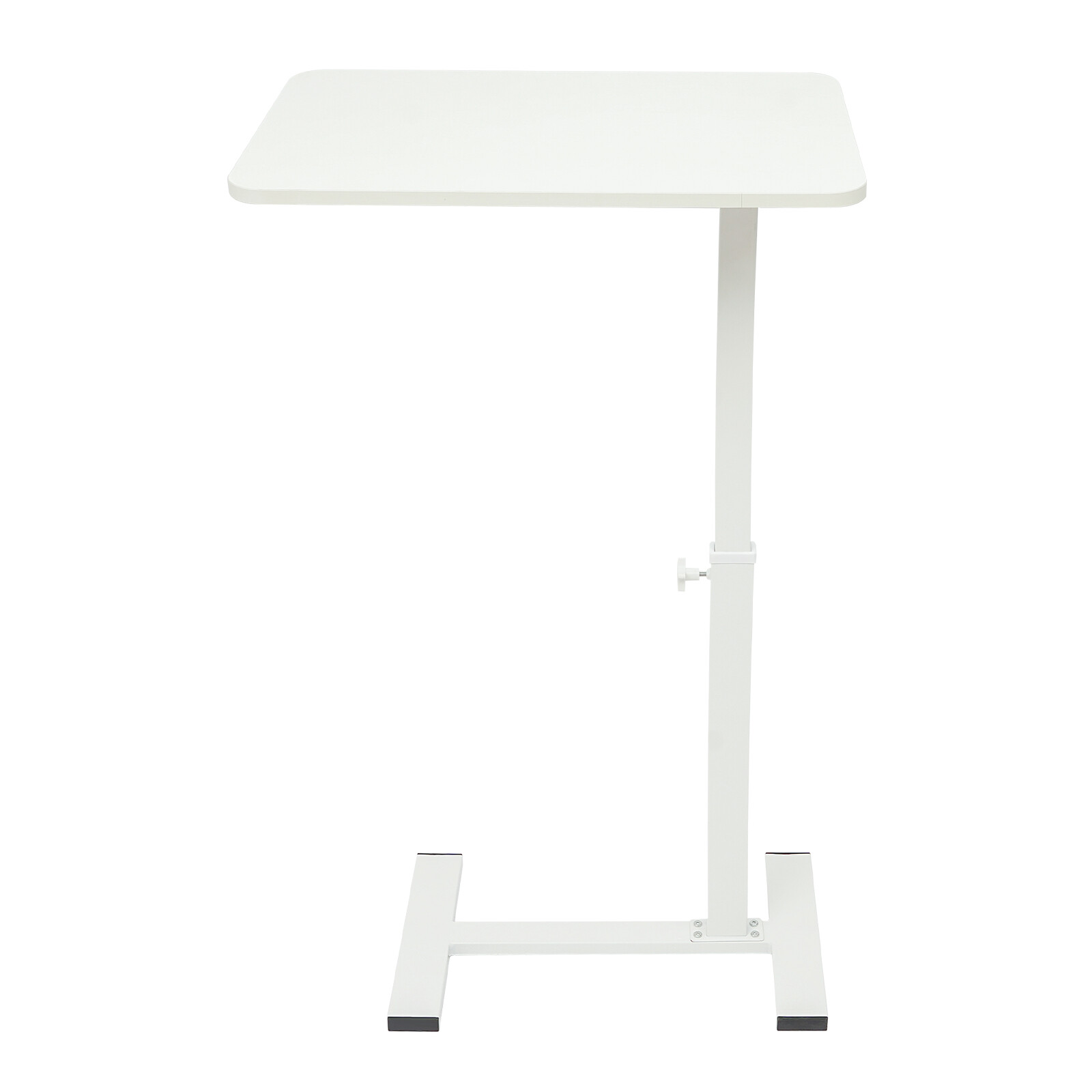 Bedside Table Adjustable Hospital & Home Use Bed Table Rolling Laptop Table