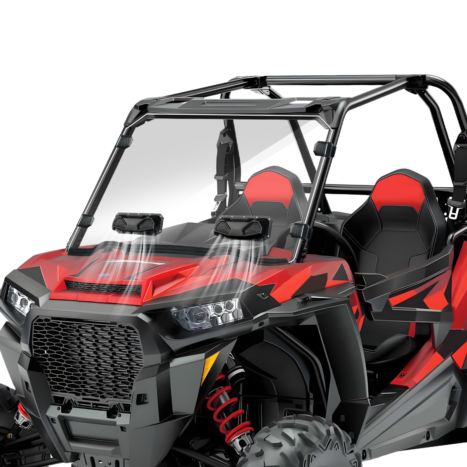 Scratch-Resistant Full Windshield for Polaris RZR XP 1000 2014-2018 / 900/ S900