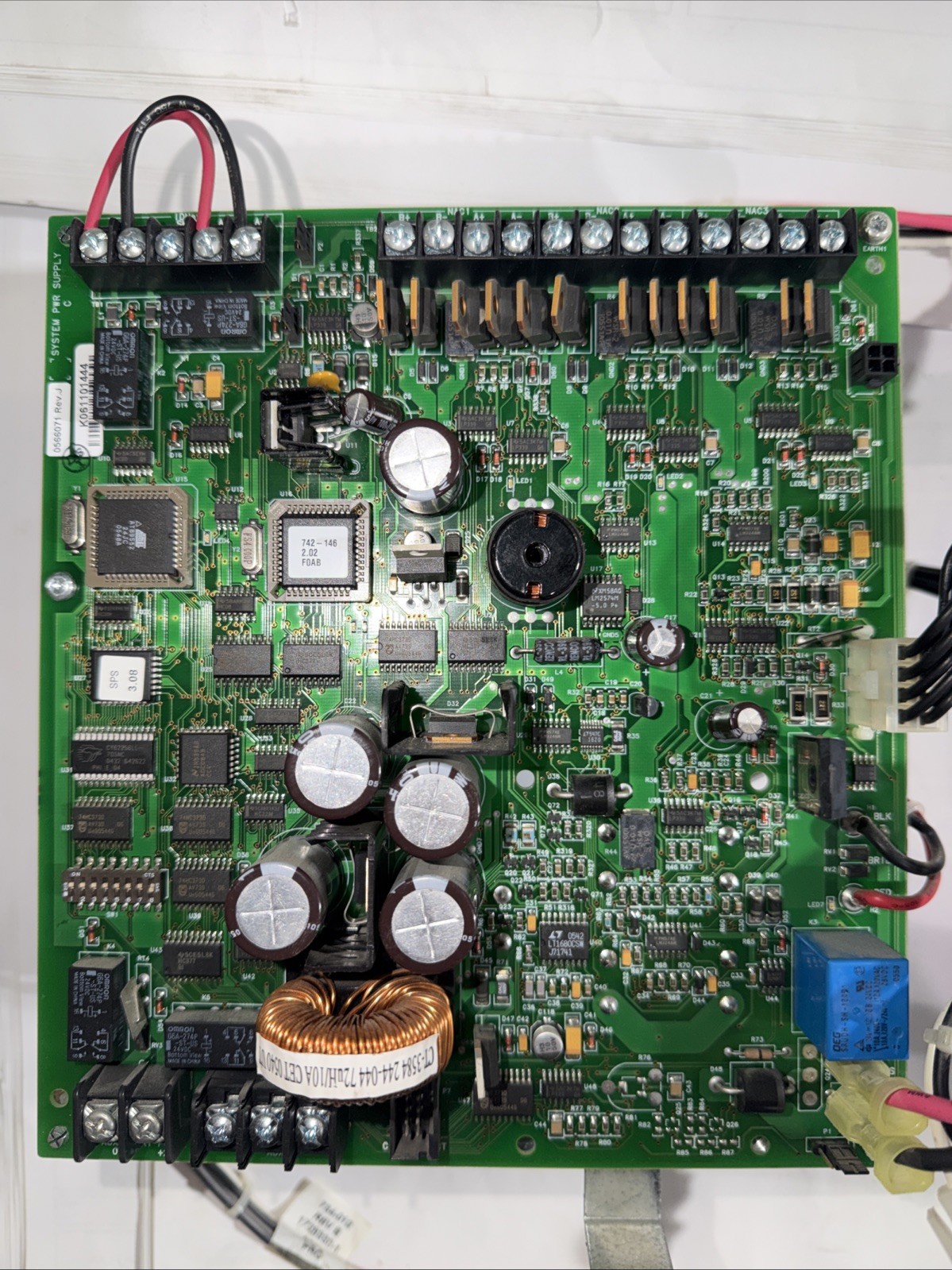 Simplex 566-071 System Power Supply Board for 4100U/ES Panel USED TESTED